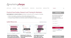 Desktop Screenshot of marketingsherpa.com